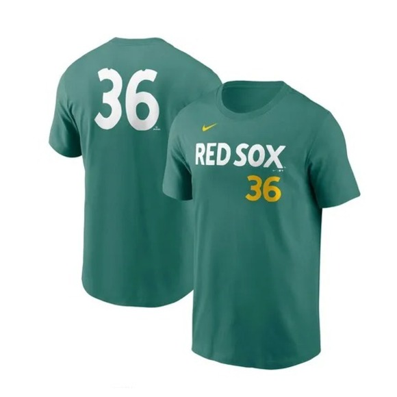 Nike MLB Other - Red Sox Green City Connect T SHIRT Authentic Size Adult Large - NWT Nike